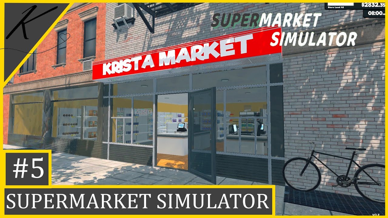 Znovu za pokladnou | Supermarket simulator | #5 | cz