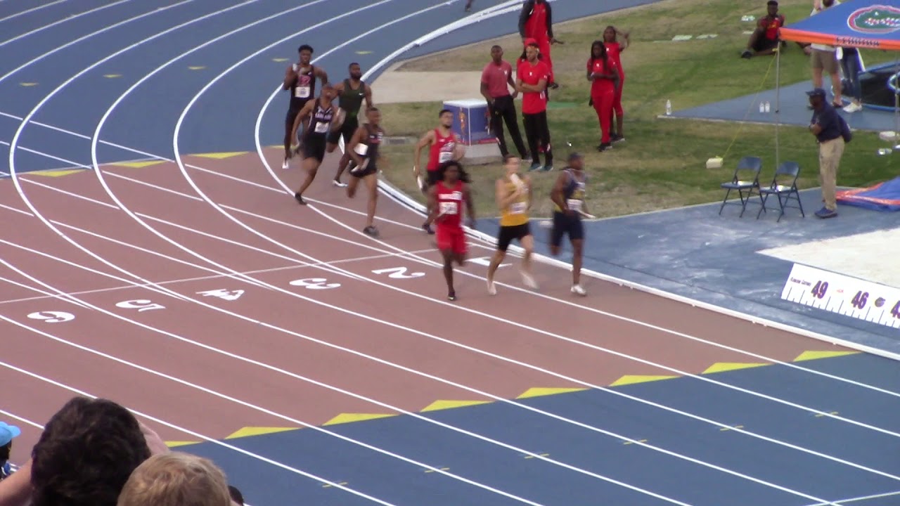2019 Florida Relays   4x4  Wayne Lawrence, Antonio Woodard,  Collin Hofacker,  Mar'yea Harris