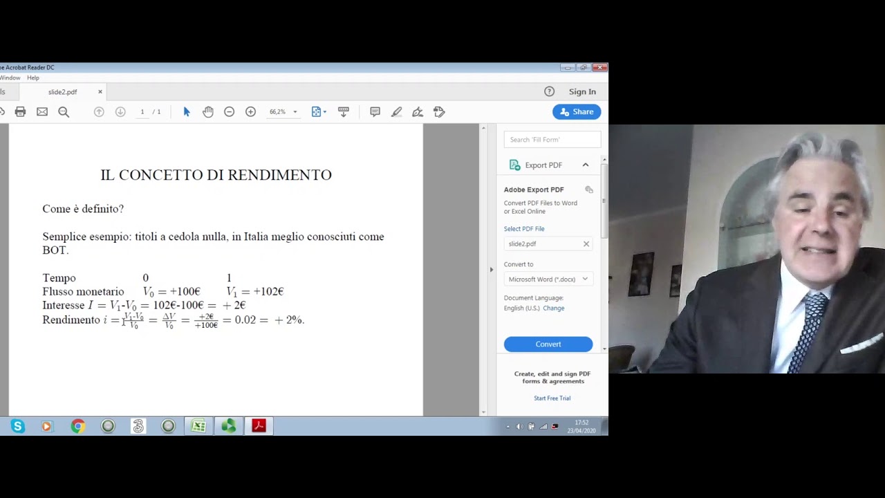 Rischio finanziario (Prof. Samuele Riccarelli)