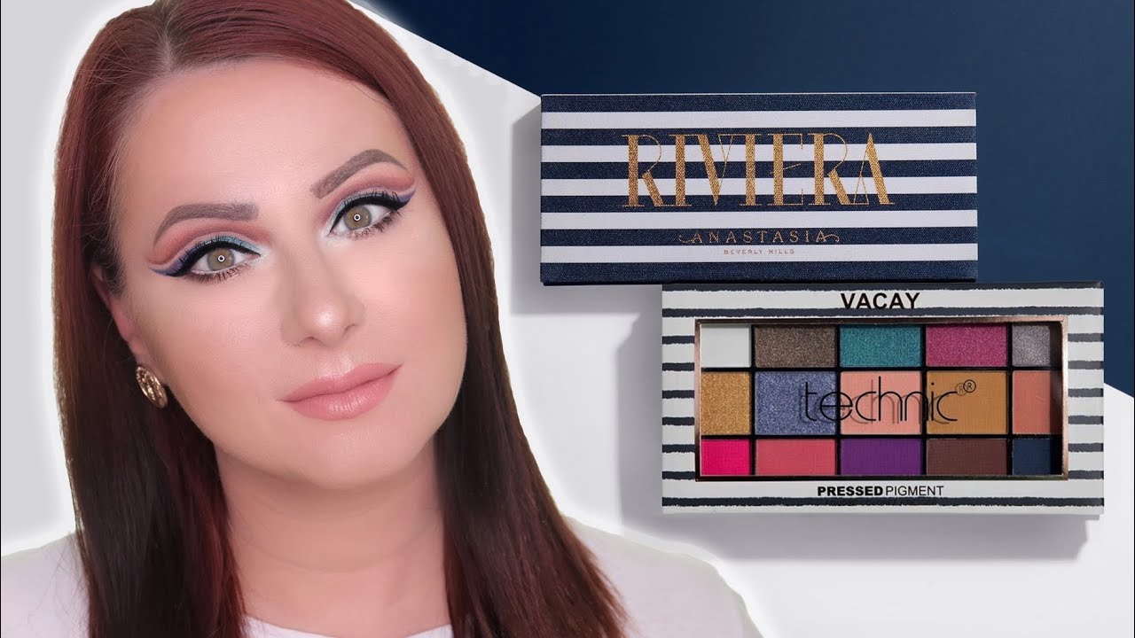 Technic Vacay vs Anastasia Beverly Hills Riviera Palette Comparison