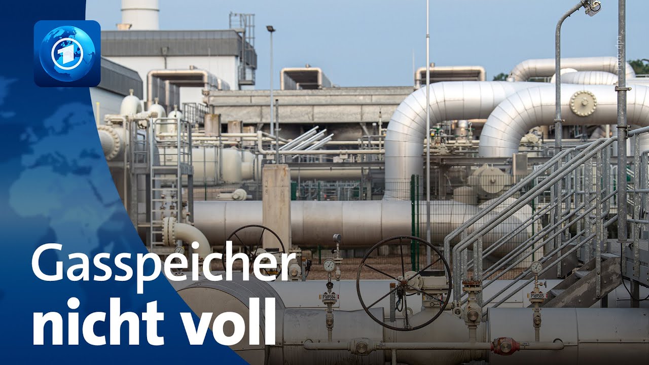Heizen: Deutsche Gasspeicher nur mäßig gefüllt