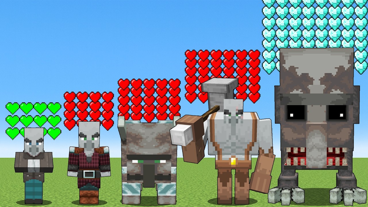 Which All New Pillager Mobs Is Truly Immortal in Minecraft?