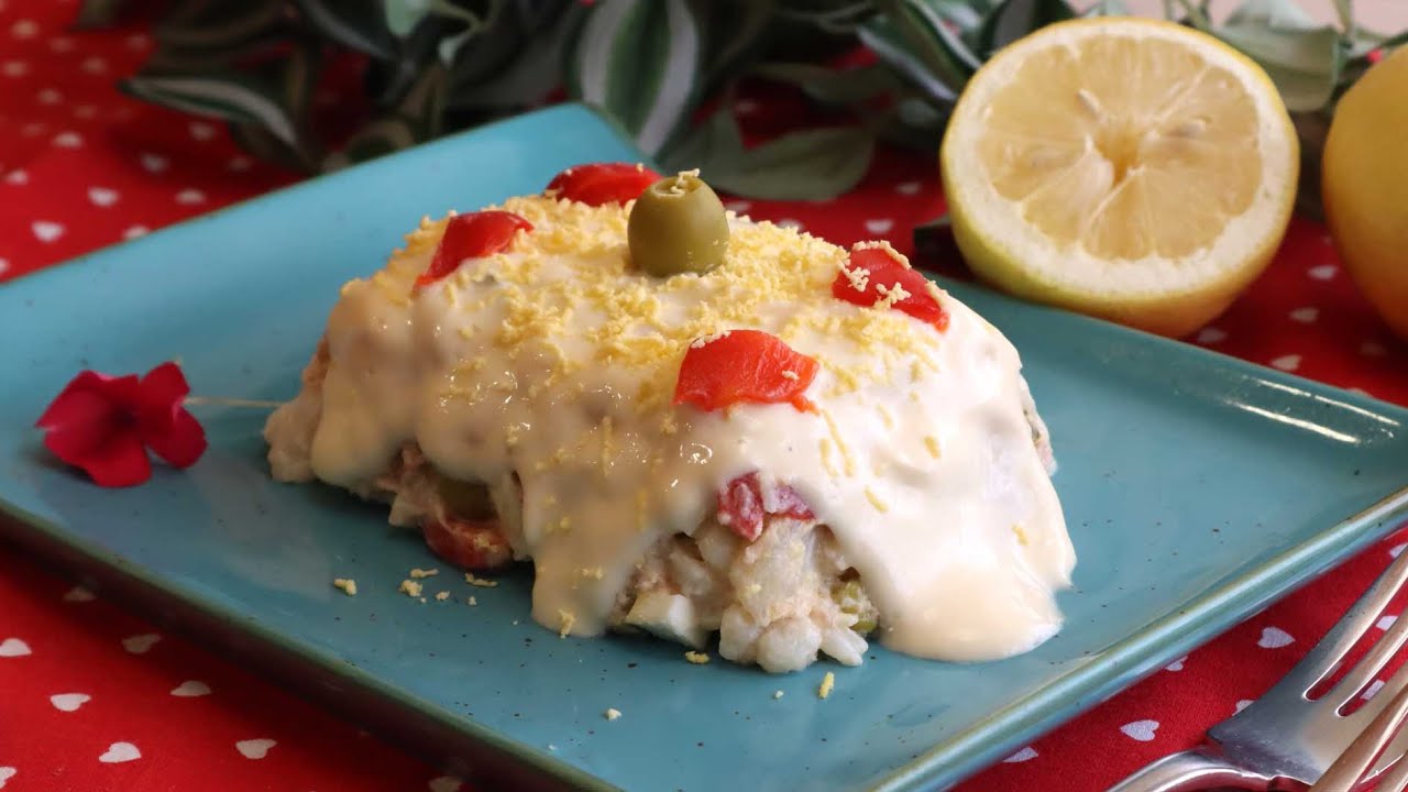 ENSALADILLA DE COLIFLOR sin patata y fácil, fácil.