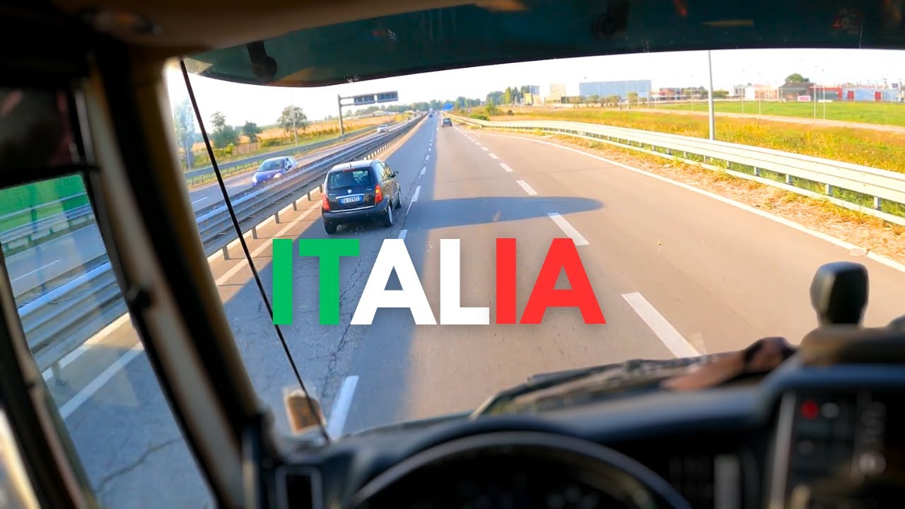POV / ASMR Truck Driving  IVECO Stralis Italia