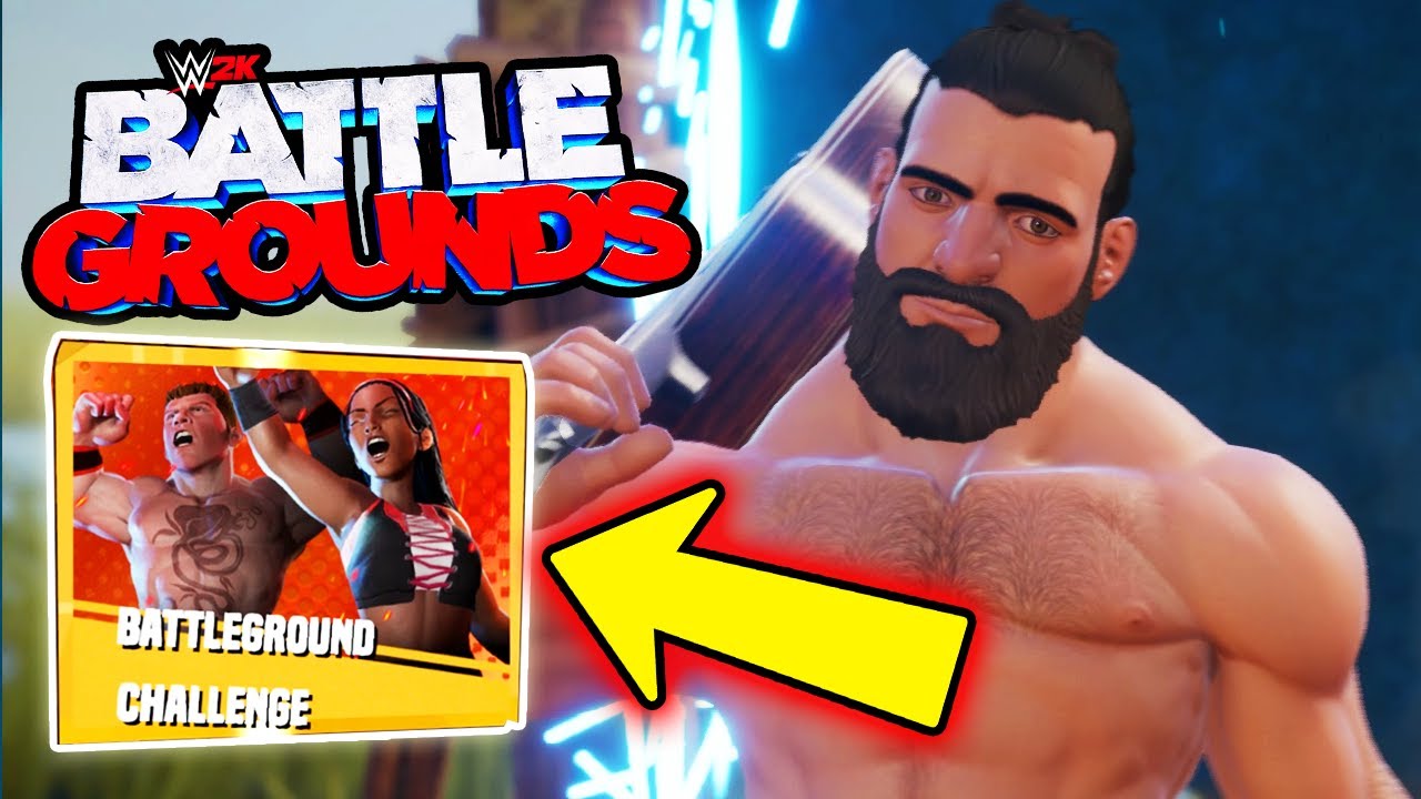WWE 2K BATTLEGROUNDS BATTLEGROUND CHALLENGE MODE!