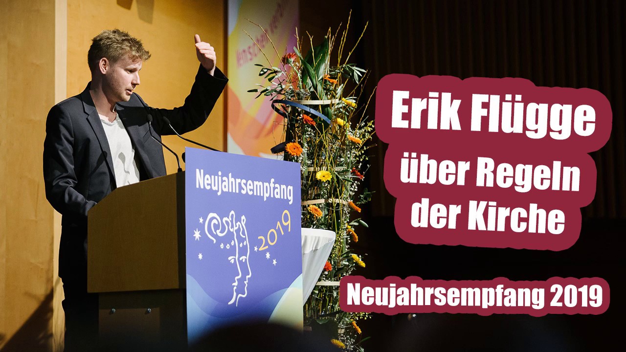Erik Fl&uuml;gge &uuml;ber Regeln der Kirche