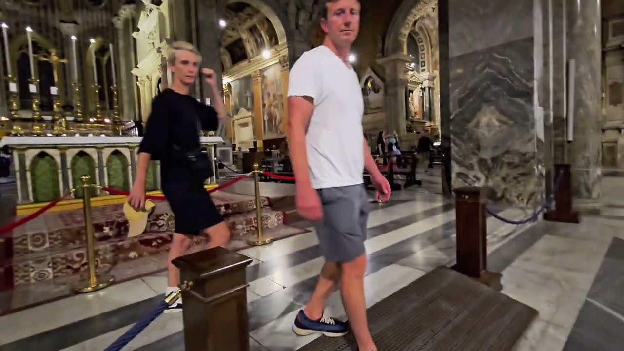 Orlando local, Lost in Italy, found a beautiful cathedral.