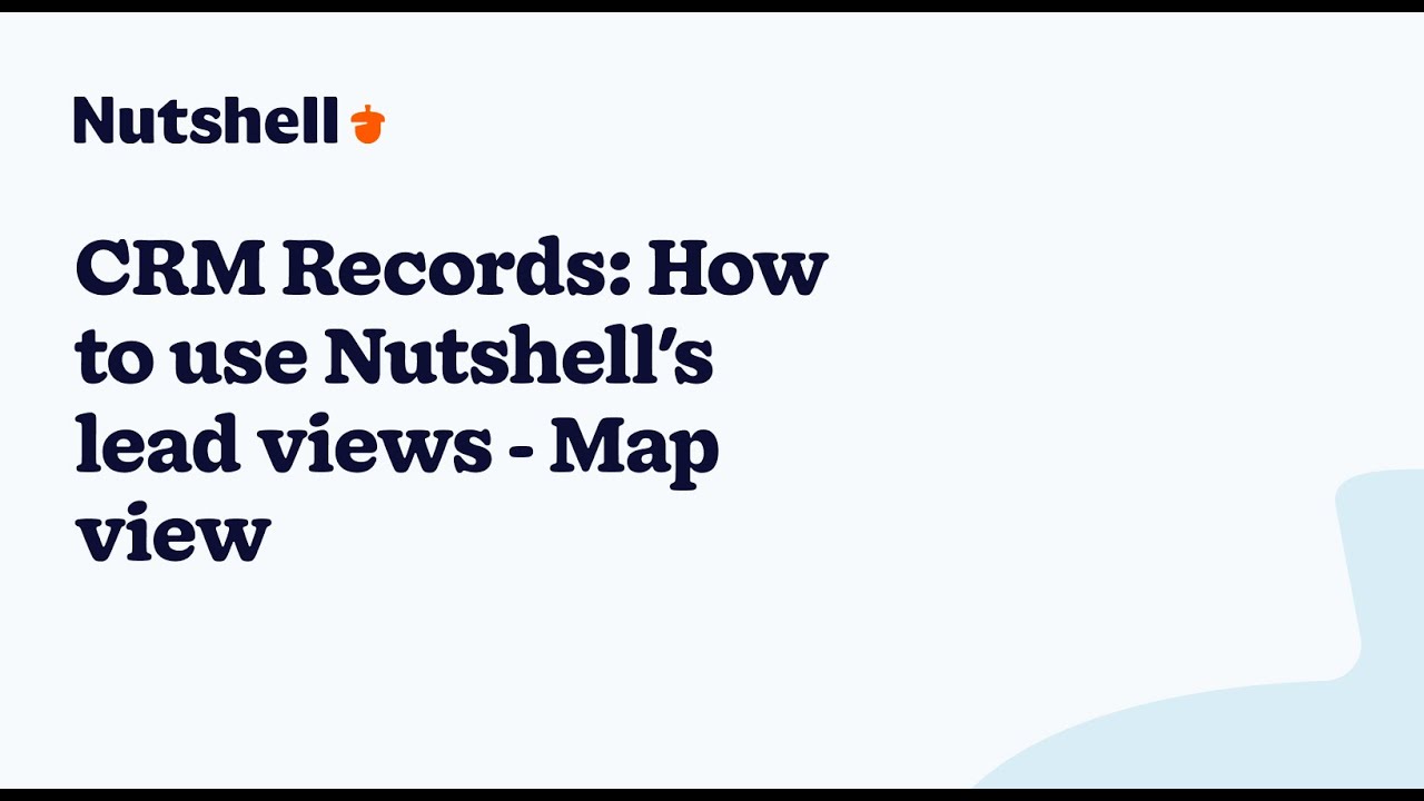 How to use your CRM Lead Board View | Nutshell