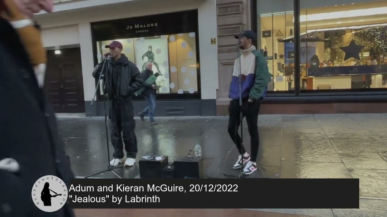 Adum and Kieran McGuire with 