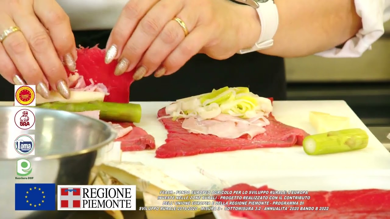 SAPORI IN TAVOLA 2^ ED  2023 PUNTATA 5 ricetta  ROLLATINA  CON TOMA PIEMONTESE DOP