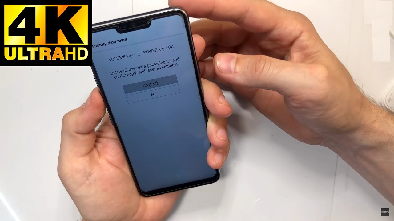 Lg G7 thinQ - Хард Ресет / Hard Reset