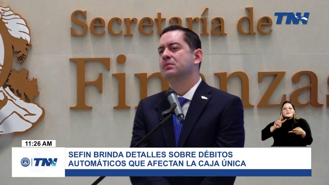 🔴 ¡EN VIVO! || SEFIN brinda detalles sobre débitos automáticos que afectan la Caja Única
