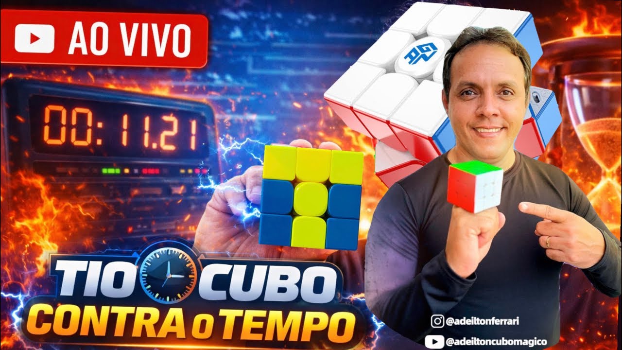 🟢Adeilton - Tio do Cubo #rubikscube #youtubeshorts
