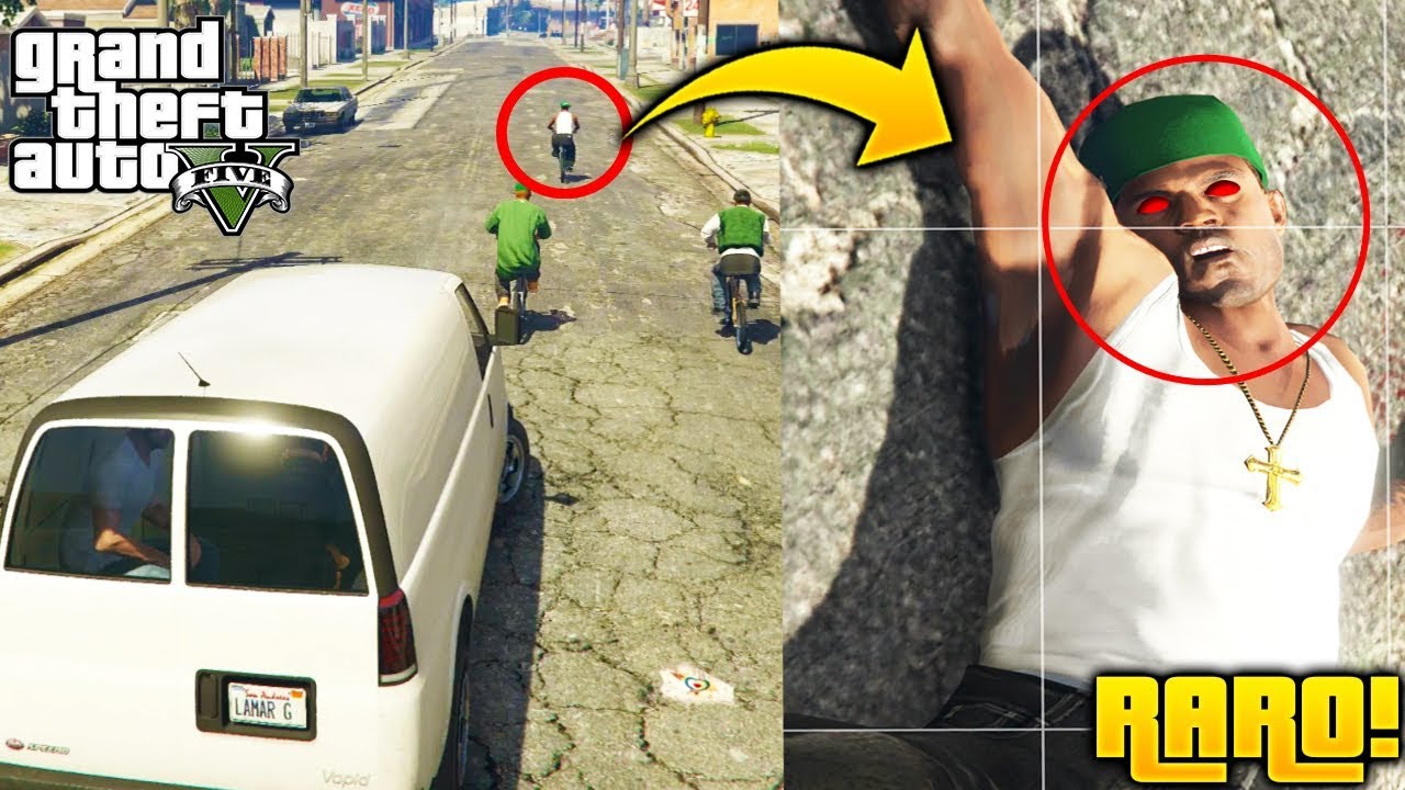 &iquest;Que Pasa Si Seguimos A CJ de el Ester Egg? Final Sorprendente Inesperado!!! GTA 5