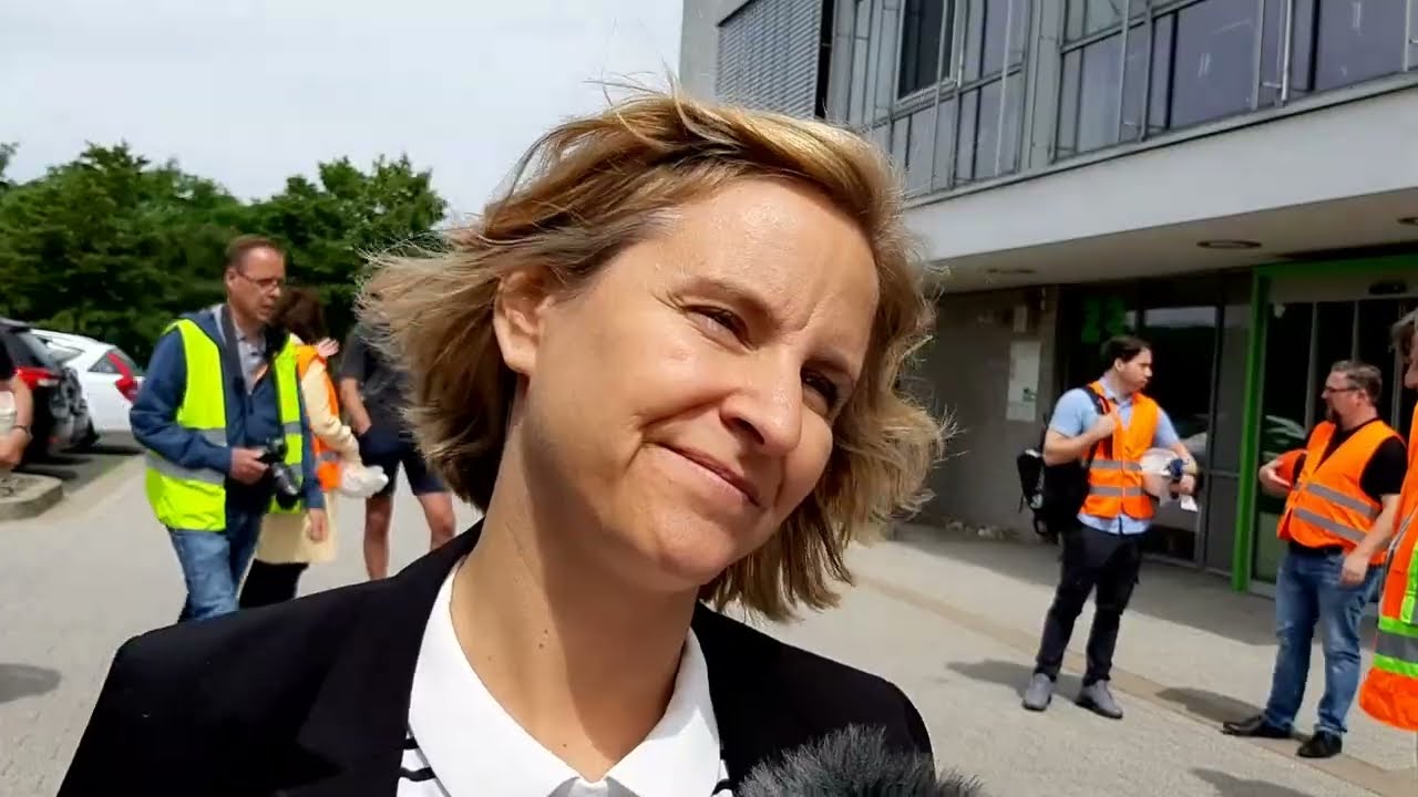 Umweltministerin Katrin Eder besucht ZAK in Kaiserslautern