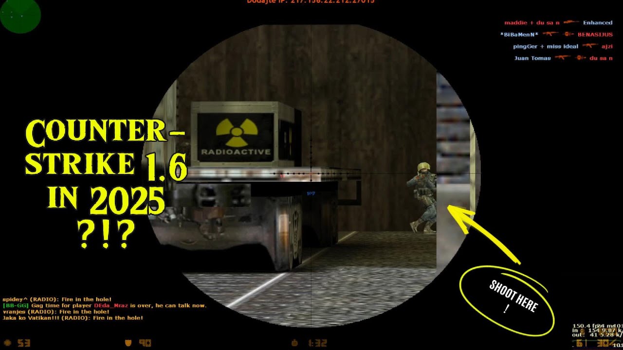 Counter-Strike 1.6 Multiplayer in 2025 is STILL fun!