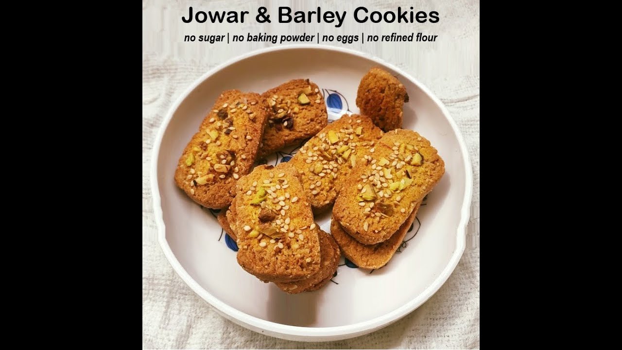 Jowar Biscuits Recipe in AIR FRYER| Eggless Jowar Cookies Without Baking Powder