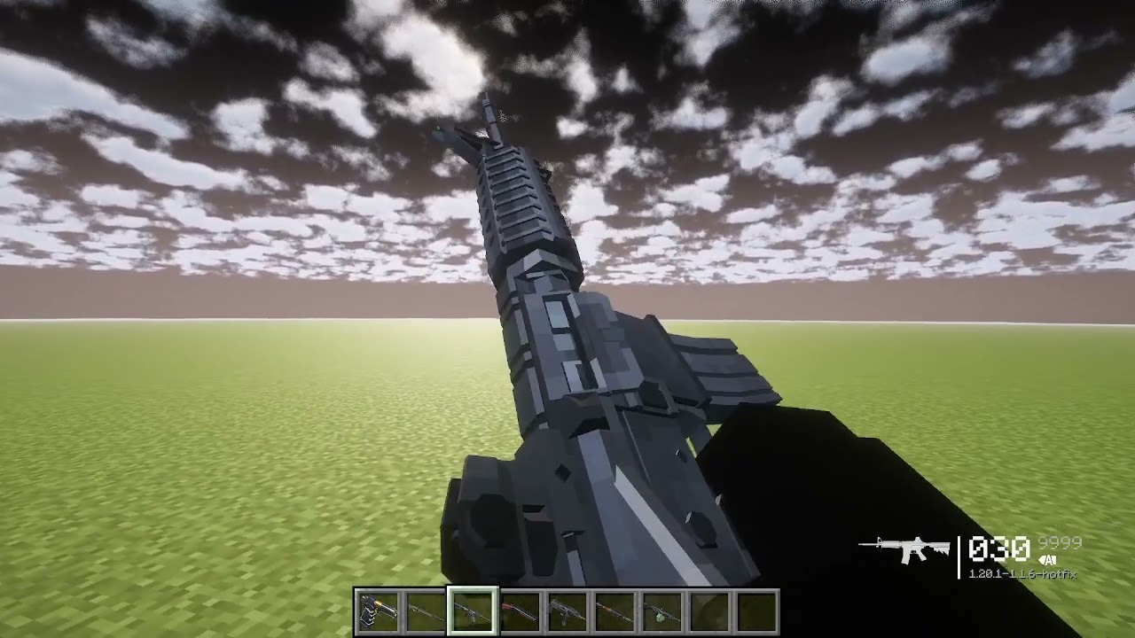 best minecraft gun mod!!😏😏😏😏