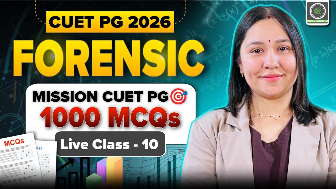 1000+ MCQs Marathon, MSc Forensic Science Part - 10
