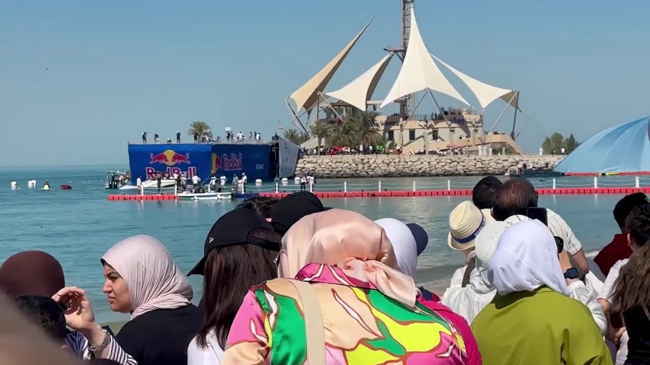 Red Bull Flying Day Kuwait 2025 #kuwait #redbull  #marinabeach