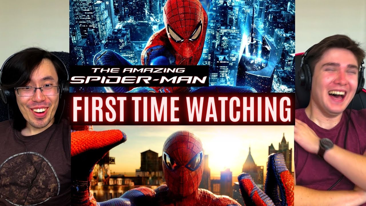 REACTING to *The Amazing Spider-Man* IS ANDREW THE BEST?? (First Time Watching) Spider-Man movies!!!