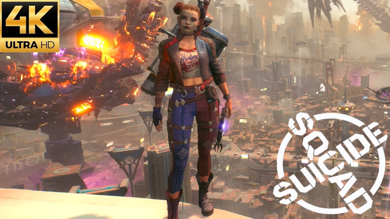Suicide Squad: Kill The Justice League - Harley Quinn Free Roam Gameplay (4K 60FPS)