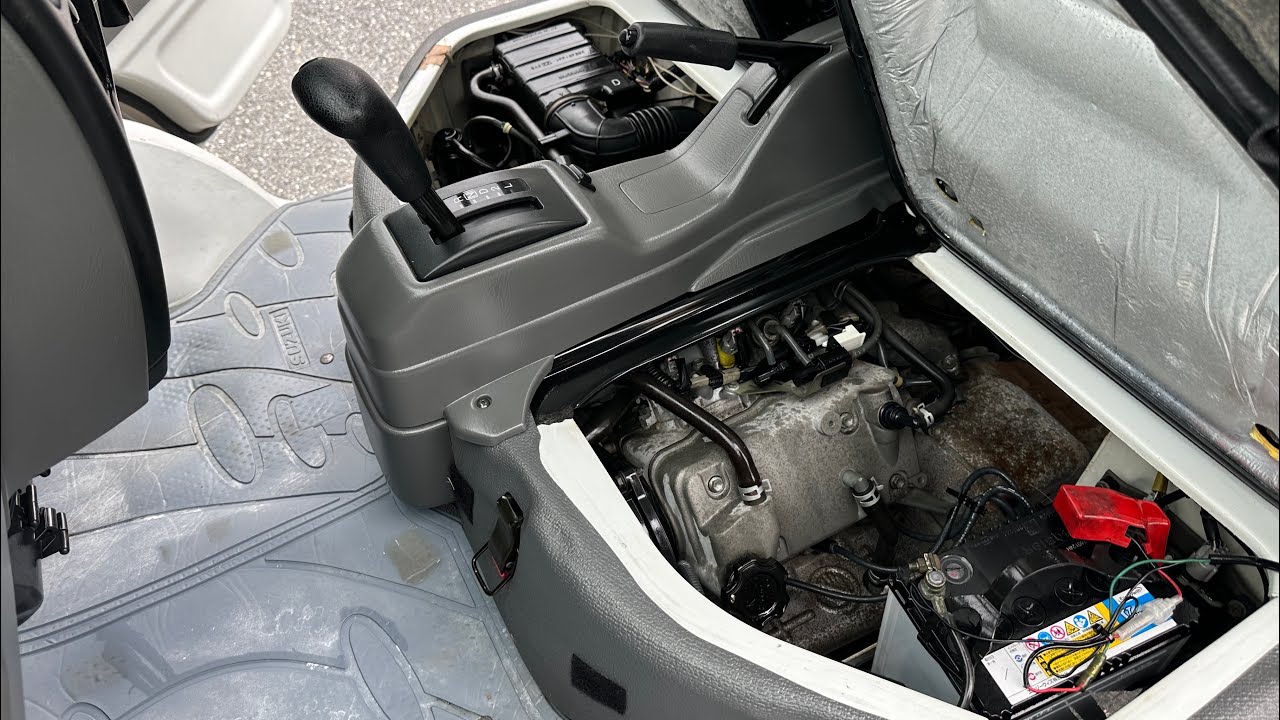 1999 SUZUKI CARRY TURBO GD-DB52T——15,778 Miles - 4WD — A/C - KEI TRUCK- JDM - ENGINE 