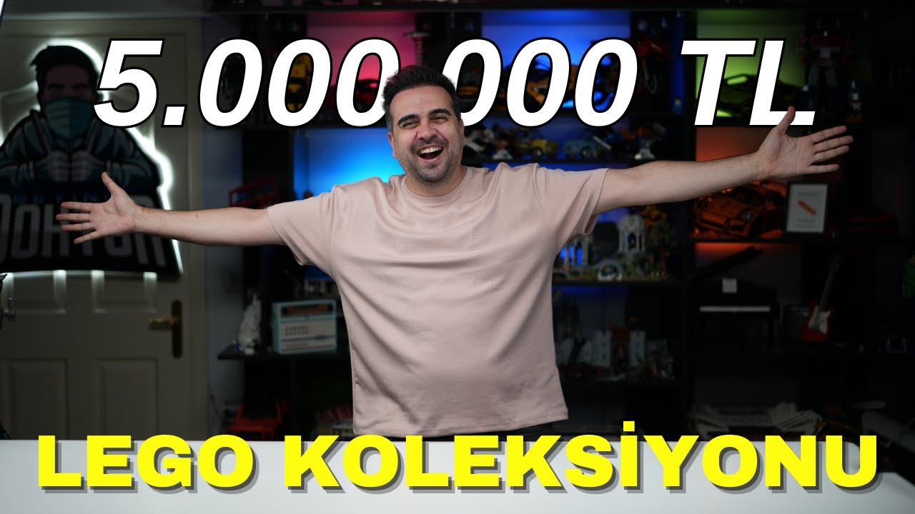 LEGO'YA Servet Harcadım! 5 Milyon TL'lik Koleksiyon
