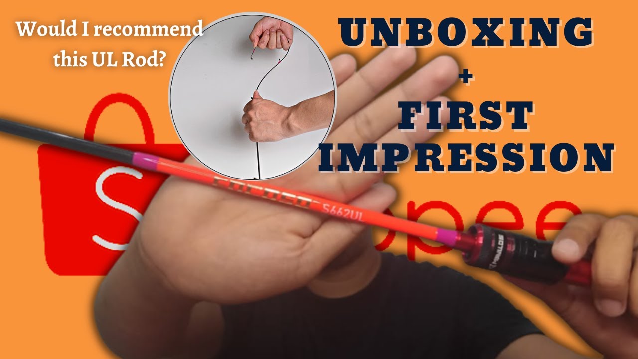 Ultralight Rod Unboxing First Impression | Mavllos FOCOSO 662 | ShopeeBudol Ep3 #ultralightfishing