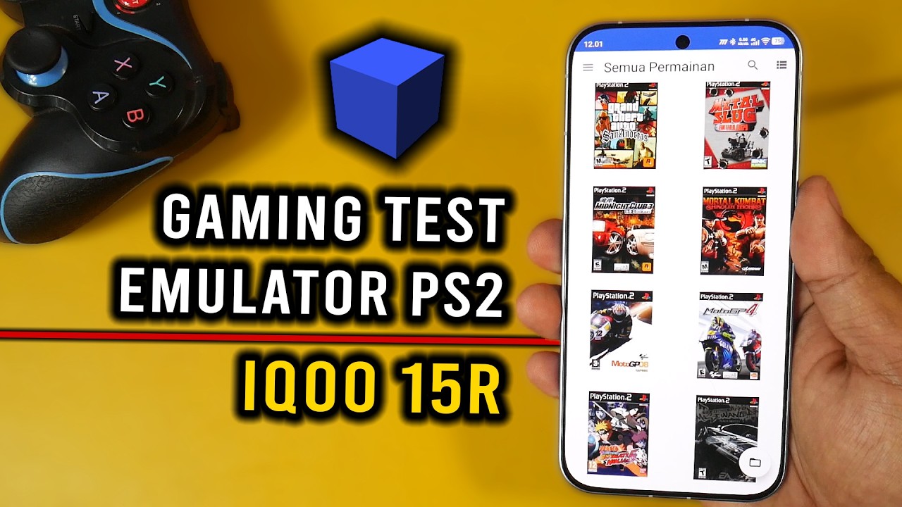 IQOO 15R Gaming Test Emulator PS2 Aethersx2 Nethersx2 Performa Snapdragon 8 Gen 5