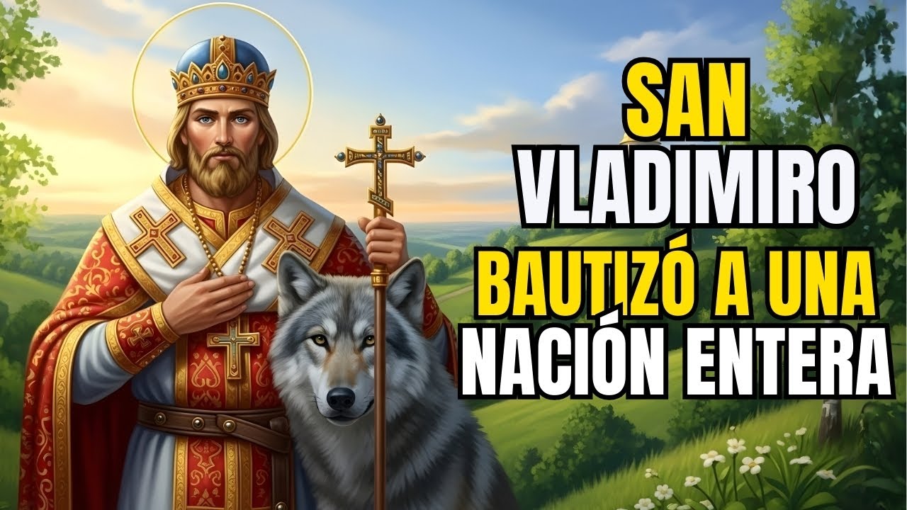😱 SAN VLADIMIRO: De 800 CONCUBINAS a SANTO - Bautizó NACIÓN Entera 💧