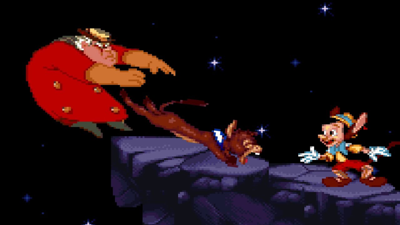 Pinocchio (SNES) All Bosses (No Damage, Hard)