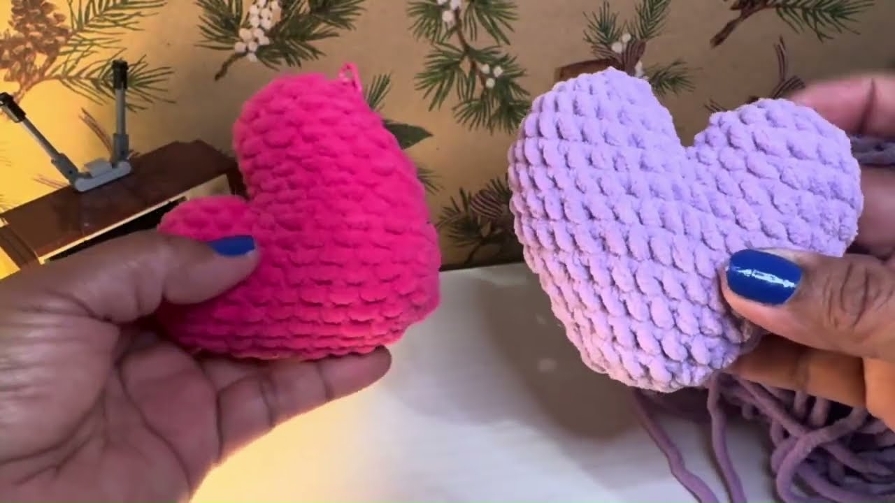 Corazón a crochet 