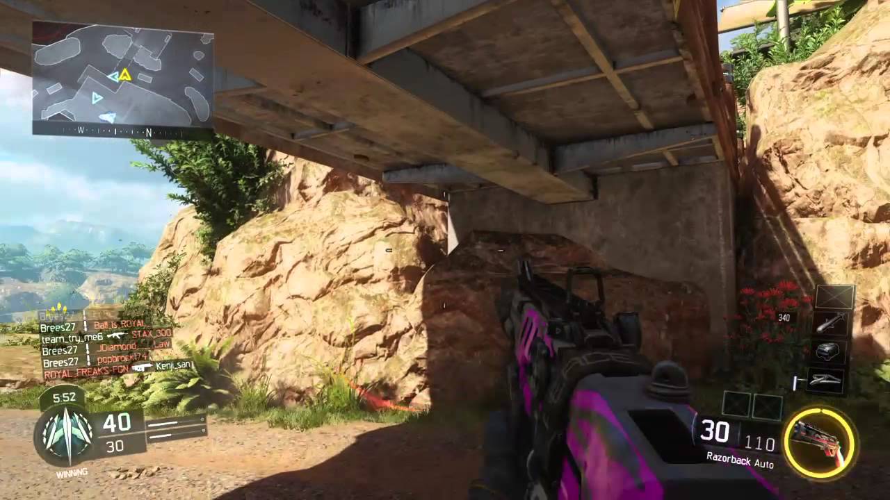 Call of Duty: Black Ops 3 PS4 BETA Razorback Gameplay | Kill Confirmed 2 on Hunted