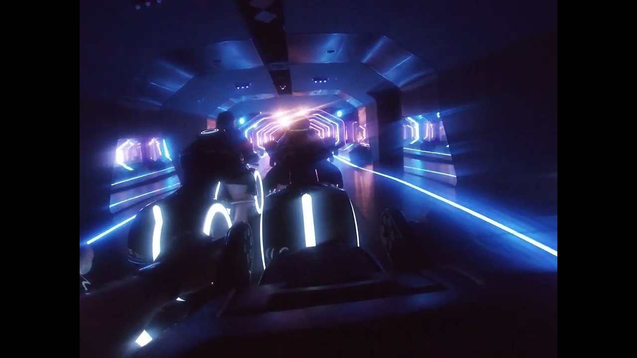 April 2025 TRON Lightcycle / Run POV (1) Disney World's Magic Kingdom