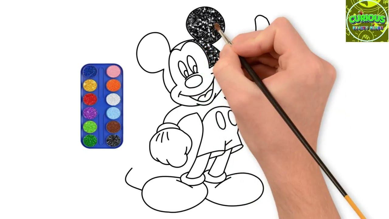 Mickey Mouse Coloring page