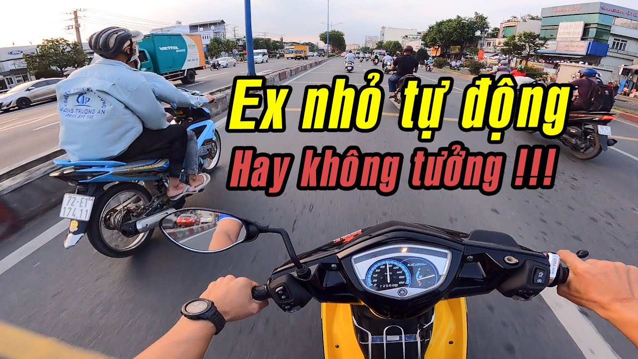 Test ride Ex135 4s tự động (1 càng) 57zz BRT