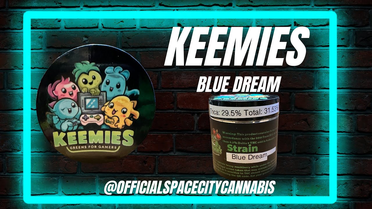 KEEMIES THCA REVIEW: Blue Dream (💙😴🌲) NEW VENDOR!! Use Code: SPACECITY For $50 Off A Or S Tier