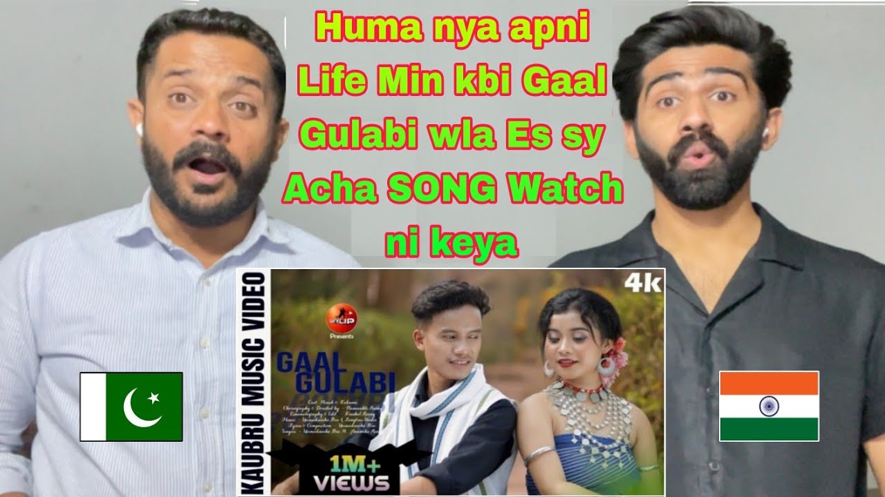 Pakistani Reacts on Gaal Gulabi | Kaubru New Song 2024 Official Kaubru Music Video