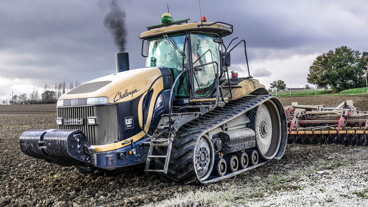 TopDown VÄDERSTAD 700 & Challenger MT865B at WORK
