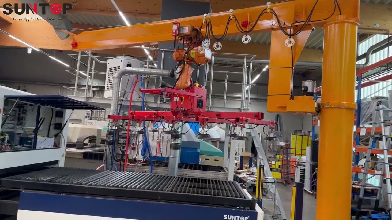 SUNTOP Laser Cutting Machines with Automatic Loading and Unloading in Germany