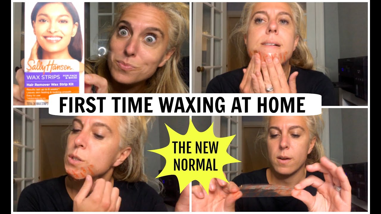 HOW TO WAX AT HOME - SALLY HANSEN WAX STRIPS