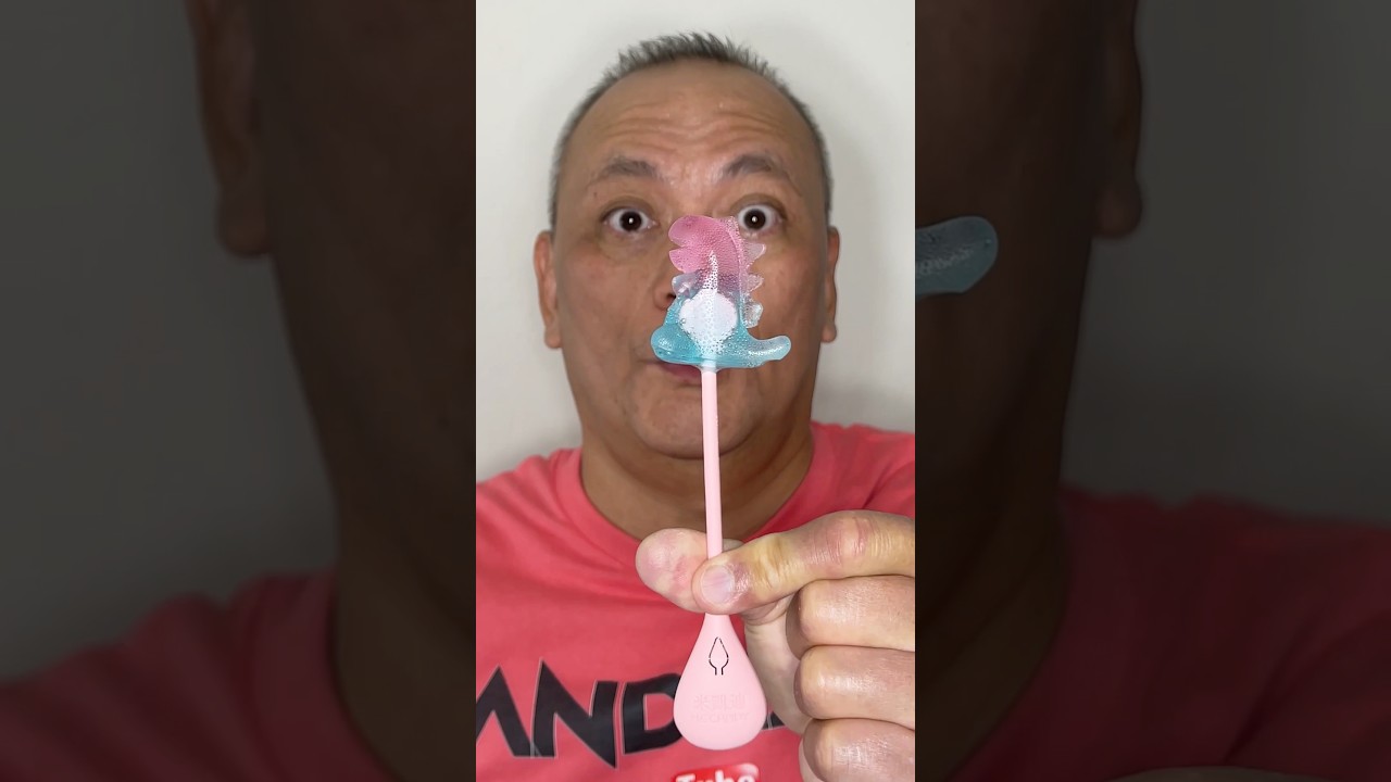 👂ASMR CANDY MASTER MUSIC LOLLIPOP CANDY PEACH FLAVOR EATING SOUNDS👂#shorts #asmr