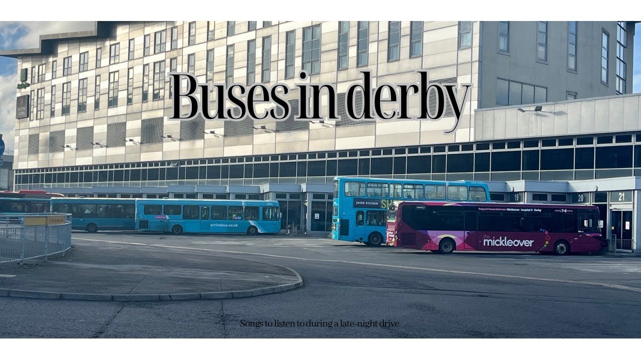 Buses at Derby 24/01/26.      