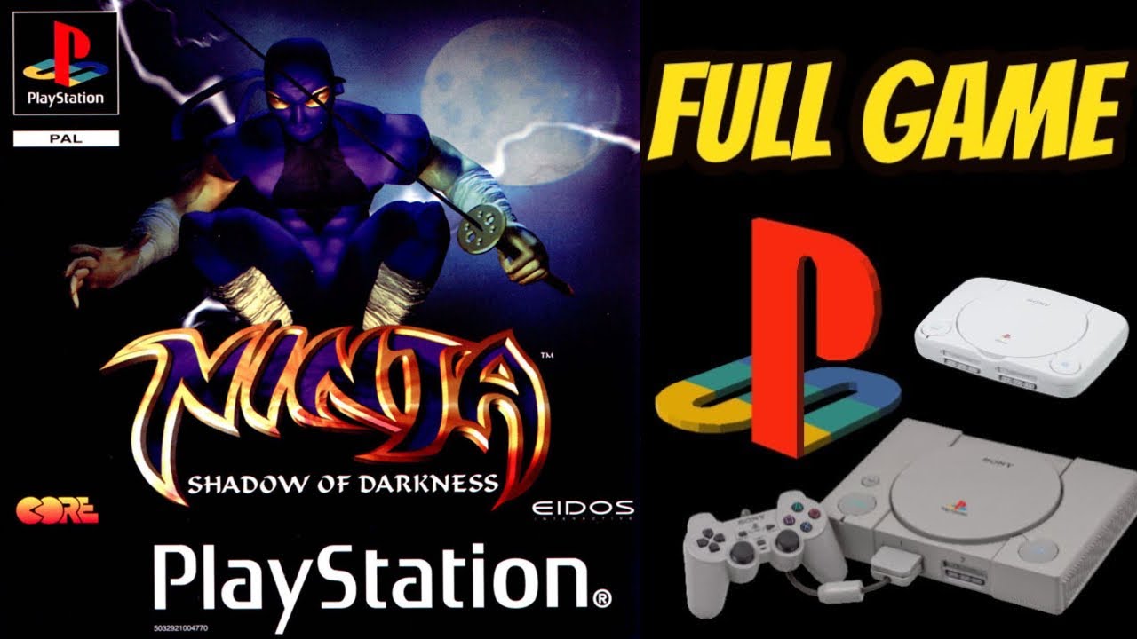 Ninja: Shadow Of Darkness [PS1] Gameplay Walkthrough FULL GAME [HD 60FPS]