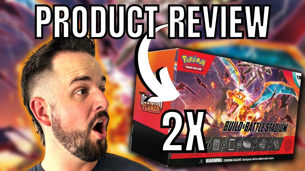 Product Review! Obsidian Flames Build & Battle Stadium Kit