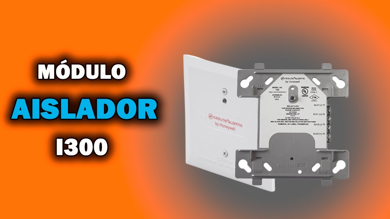 Módulo aislador de fallas FireLite I300 para lazos direccionables