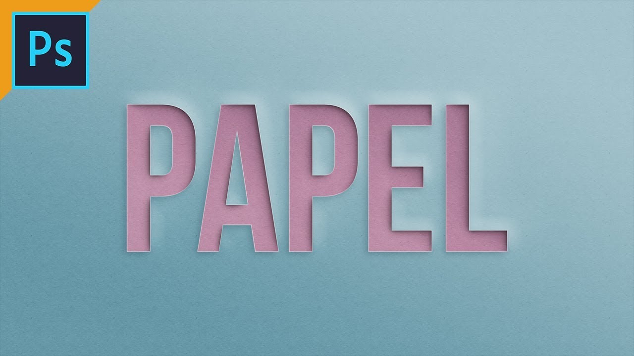 COMO CRIAR O EFEITO PAPEL | PHOTOSHOP