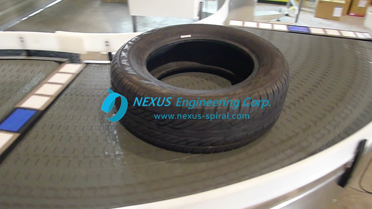 NEXUS Conveyor System -Tire Handling (Factory Acceptance Test)