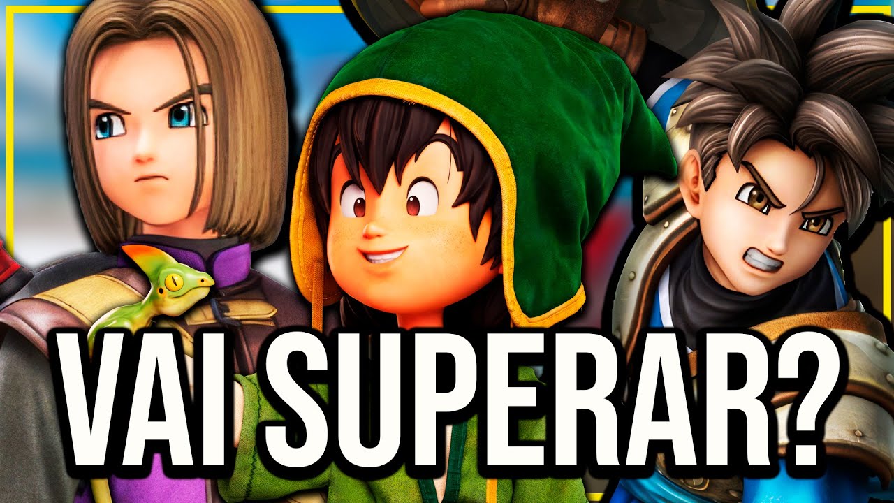 Dragon Quest FINALMENTE vai SUPERAR Final Fantasy?